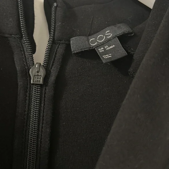 95% new Cos black ribbon dress - Picture 3 of 5